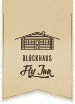 Logo: Restaurant Blockhaus Fly Inn