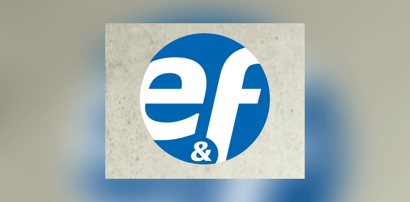 Logo: e&f Metall- und Rohrleitungsbau